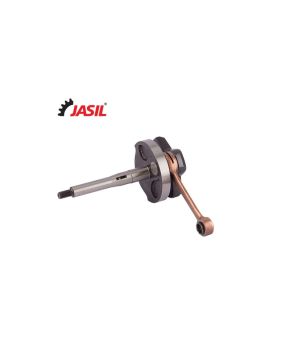 Albero motore Jasil tipo originale, spinotto pistone 10mm, compatibile con modelli Piaggio 50cc