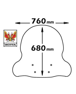 Parabrezza Yamaha Majesty 125 2000-2006 /Skiliner 1998-2004 Isotta con Attacchi
