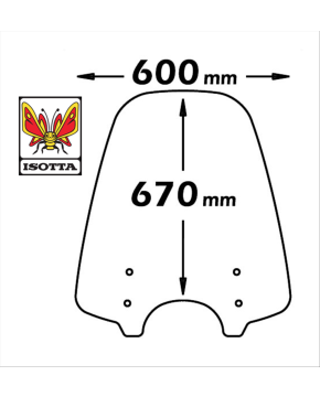 parabrezza aprilia scarabeo 125 150 200 street 1999-2004 E8