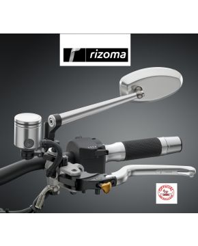 specchio moto dynamic destro o sinistro argento