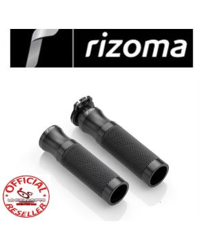 coppia manopole moto rizoma sport line nero
