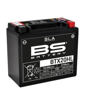 Batteria BS Battery SLA BTX20HL (FA) 12v 18 ah attivata