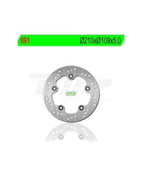 Disco freno Burgman 250 - 400 1998-2002 posteriore