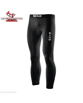 PANTALONE INVERNALE TERMICO FONDELLO PN2W SIXS MOTO BICI CARBONIO LEGGINGS CALDO