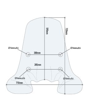 parabrezza honda sh 125i-150i abs
