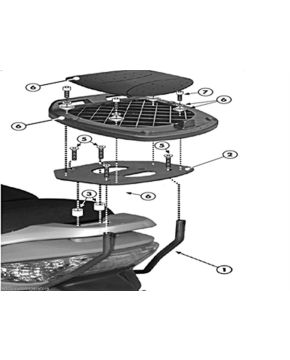 portabauletto xciting 300 ie 500 ie 09 sr91