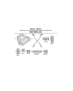 portabauletto bmw f 900 xr/f900r(2020) all
