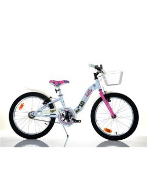 Bici 20 lol surprise ! per bambina cestino cavalletto campanello Dino Bikes