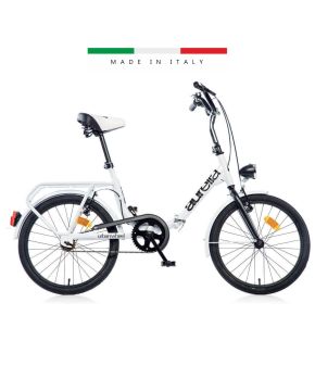 Bici 20 pieghevole folding car bike 1 speed aurelia 321 bianco Dino Bikes