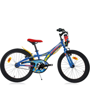 Bici 20 Sonic per bambino con borraccia parafango campanello Dino Bikes