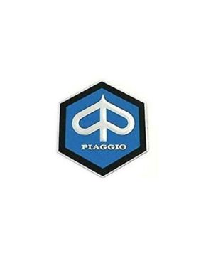 Scudetto esagonale logo Piaggio per Vespa PX PK adesivo compatibile 195577