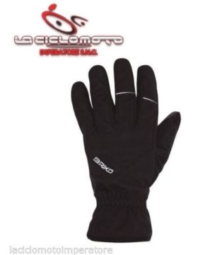 guanti bici invernali briko neri