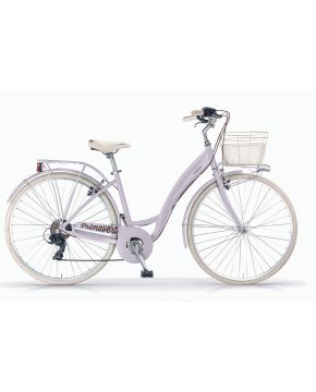 bici 26 primavera donna 6v alluminio lavanda