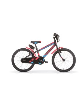 bici 20 mtb rockstar nero e rosso