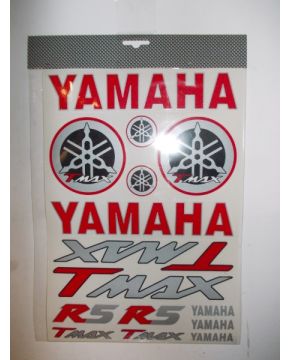 decalco yamaha t-max (rosso - grigio)