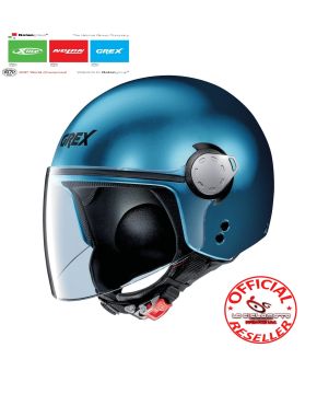 Casco Grex Jet G3.1 E Kinetic blu opaco 006