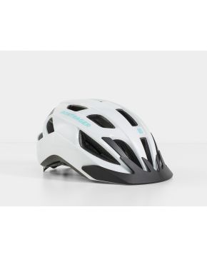 casco bici adulto solstice bianco verde taglia s/m