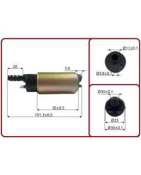 Pompa carburante scooter Piaggio SCARABEO RS NOI XO BLOG GEOPOLIS MP3 VESPA X