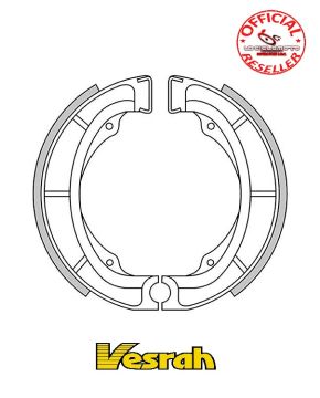 Ganasce freno Kawasaki Suzuki DR 400 500 Vesrah