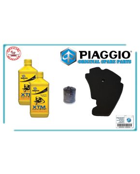 Kit tagliando olio Bardahl + filtri originali Piaggio