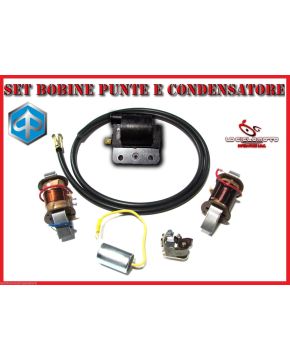 kit punte condensatore bobina esterna alimentazione luci