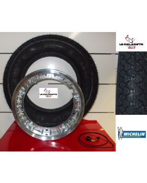 kit ruota vespa px pe 3 50 10 copertone s83 (tubeless)