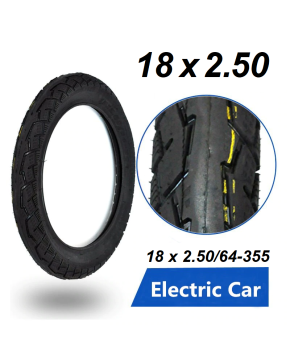 Pneumatico gomma copertone 18 X 2,50 bici e-bike scooter elettrico 64-355