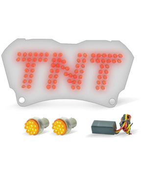 Modifica luci a led per T-Max 500 fanale posteriore e frecce