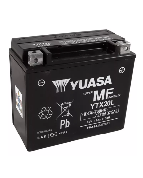 Batteria YTX20L-BS 12V/18AH YUASA