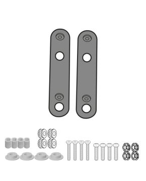 Kit attacchi per parabrezza Givi o Kappa Yamaha Tricity 125-155 (2014 > 2024)