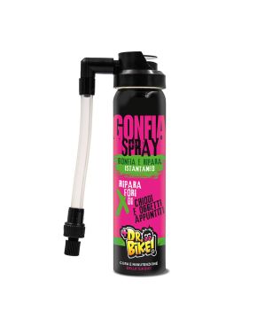 Bomboletta gonfia e ripara kit riparazione gomma bici 75ml