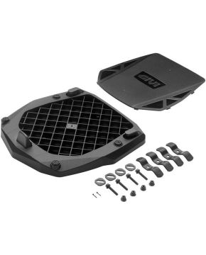 Piastra universale a nido d'ape per bauletti o valigie Monokey completa di kit fissaggio Givi E251