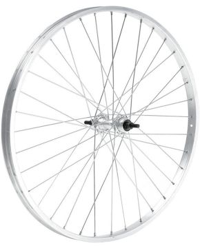 Ruota posteriore 24 City bike con cerchio in alluminio Made in Italy