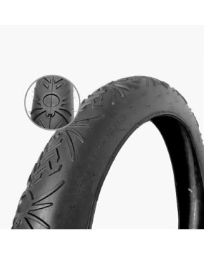 Pneumatico Stradale Fat Bike 26x4 bici 26" x 4.00 PSI 30 "Spider" per la città